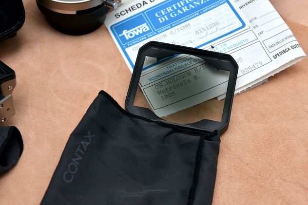 Contax G Carl Zeiss Hologon 16mm F8.0 T  Anello Adattatore x Sony FE
