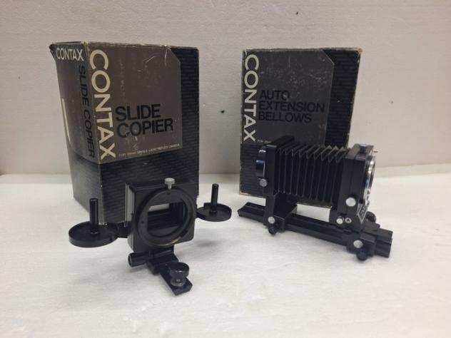 Contax Soffietto macro 35mm e duplicazione Fotocamera analogica