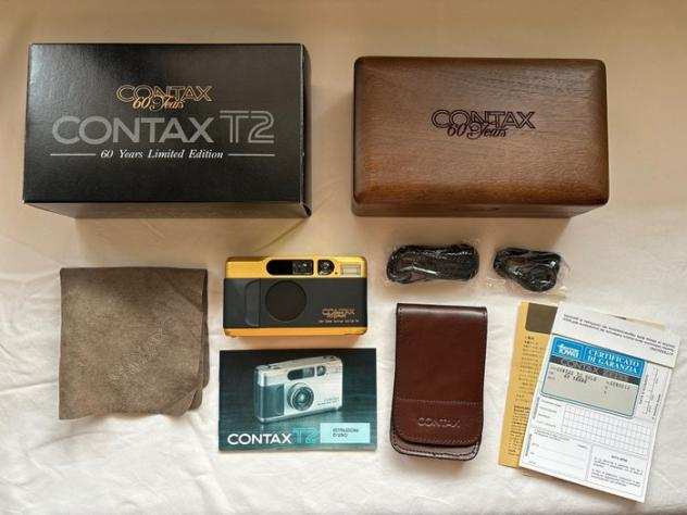 Contax T2  Golden  anniversary 60 years  Fotocamera analogica