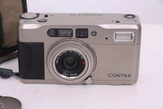 Contax TVS con Carl Zeiss Vario-Sonnar 28-56mm  Fotocamera compatta analogica