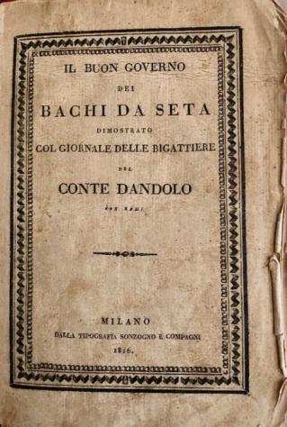 Conte Dandolo Vincenzo - - Bachi da seta - 1816