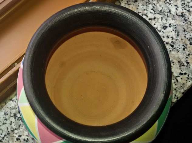 Contenitore vaso in ceramica