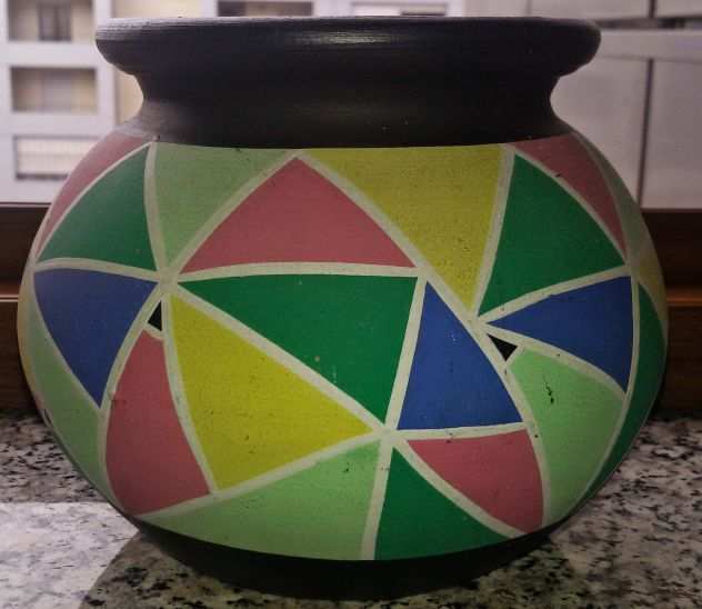 Contenitore vaso in ceramica