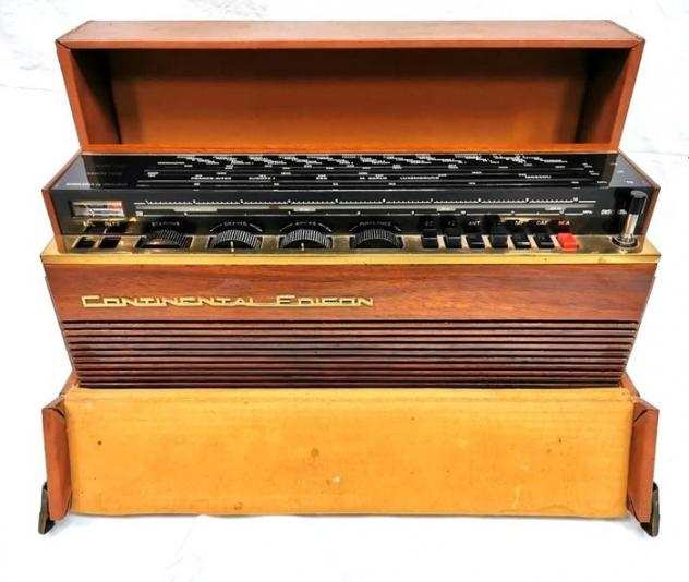 Continental Edison - TR 589, Con custodia in pelle originale, funzionante Radio