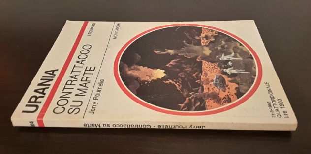 CONTRATTACCO SU MARTE, JERRY POURNELLE, URANIA N. 914, Mondadori 1982.