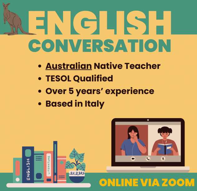 Conversazione con insegnante dellAustralia