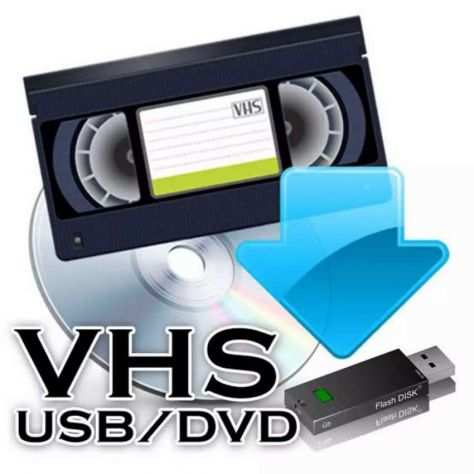 Conversione VHS VHS-C 8mm MiniDV in digitale rivedere le vecchie videocassette