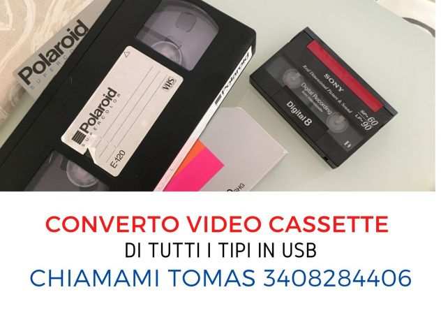 converto video cassette vhs