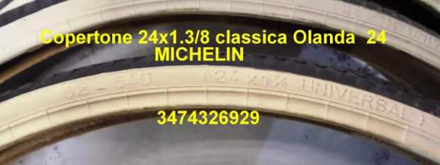 Copertone Michelin 24x1.38 classica OLANDA
