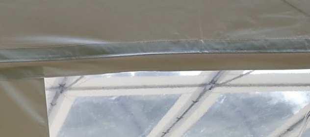 Coperture per piscine in pvc cristal velcro sistem