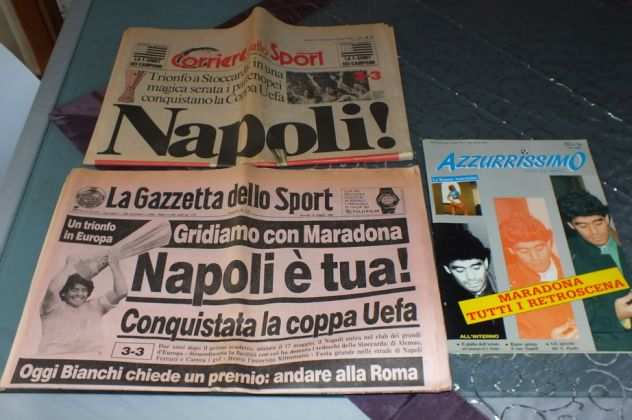 Coppa UEFA SSC Napoli (quotidiani e riviste)
