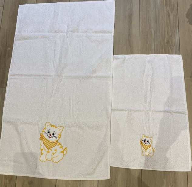coppia asciugamani bimboa