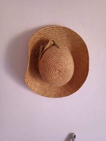 Coppia cappelli in paglia originali da Mondina