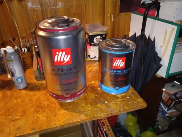 Coppia contenitori della Illy Caffegrave