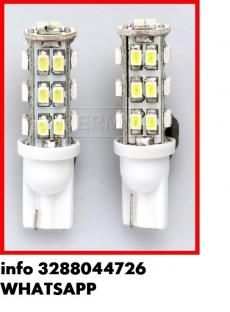 Coppia lampadine a 12 led bianchi - luci di posizione e stop