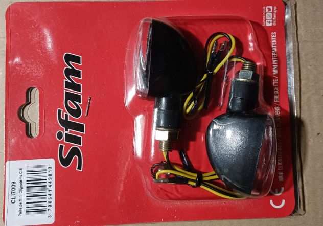 Coppia mini frecce ciclomotore moto Sifam CLI7009