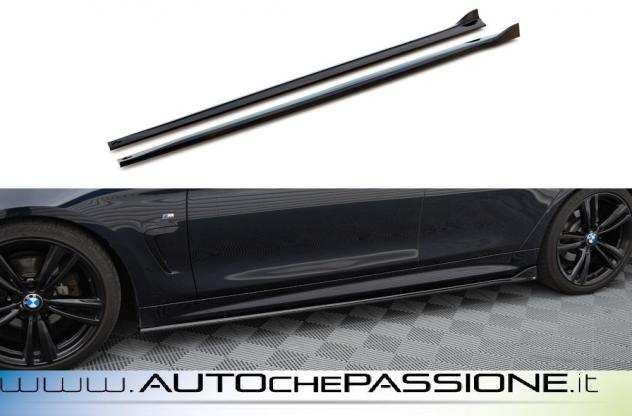 Coppia splitter minigonne per BMW 4 Gran Coupe F36