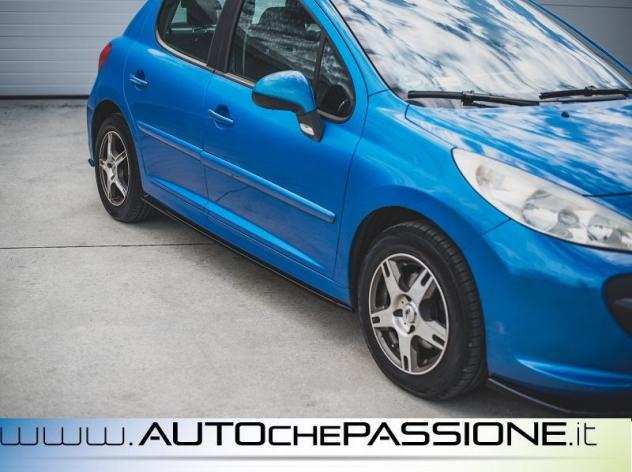 Coppia splitter minigonne per Peugeot 207 Sport 2006 2009