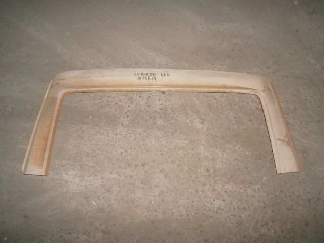 CORNICE RIPARO TETTO LUNOTTO POSTERIORE FIAT 126 PRIMA SERIE PERSONAL FSM