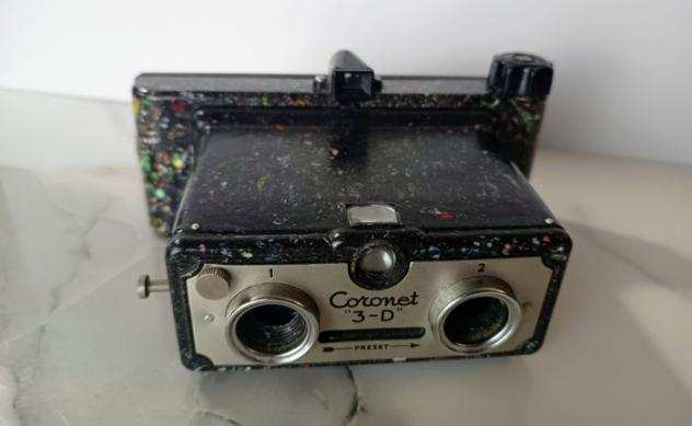 Coronet Mod 3 D Special Edition (Speckled) Fotocamera stereoscopica