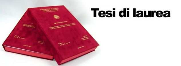 CORREZIONE TESI DI LAUREA