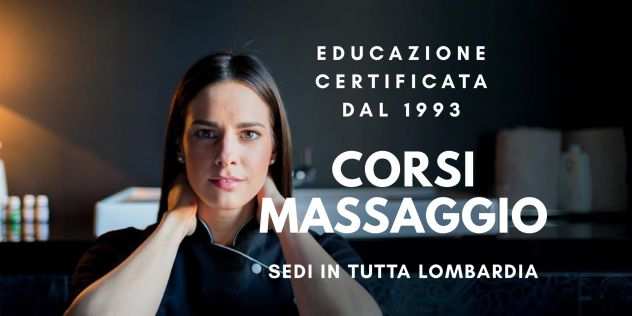 CORSI DI MASSAGGIO a SONDRIO Accreditati dal 1993