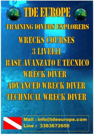 CORSI WRECK DIVER IANTD