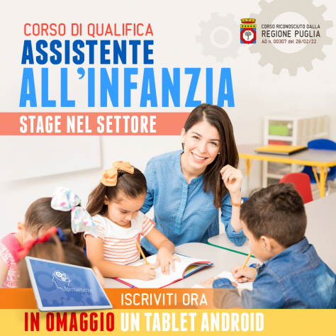 CORSO ASSISTENTE ALLINFANZIA