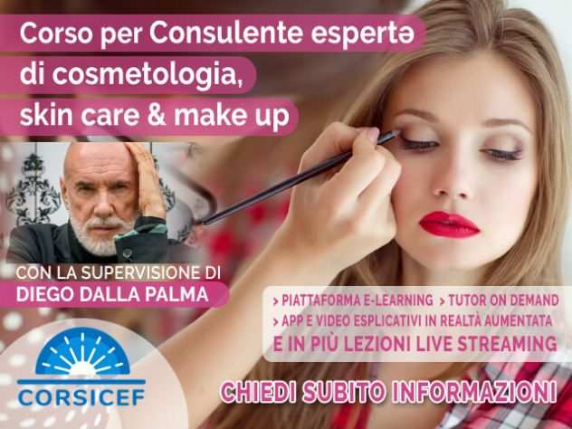 Corso Consulente di cosmetologia, skin care amp make up