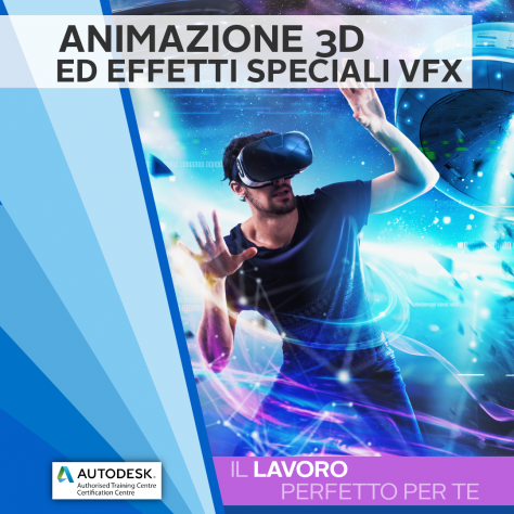 CORSO DI ANIMAZIONE 3D ED EFFETTI SPECIALI