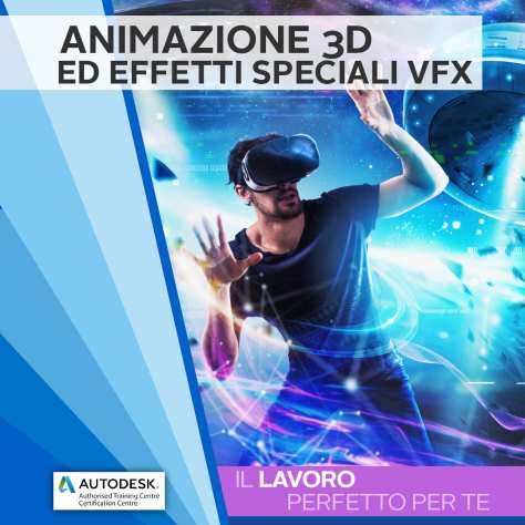 CORSO DI ANIMAZIONE 3D ED EFFETTI SPECIALI