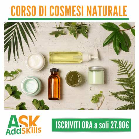 Corso di Cosmesi Naturale