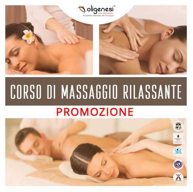 CORSO DI MASSAGGIO A COSENZA RICONOSCIUTO CSEN