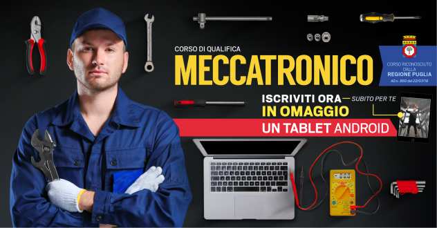 CORSO DI QUALIFICA PER MECCATRONICO