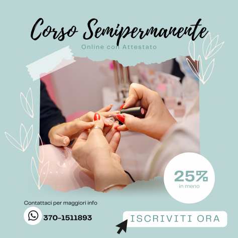 Corso di Smalto Semipermanente Online