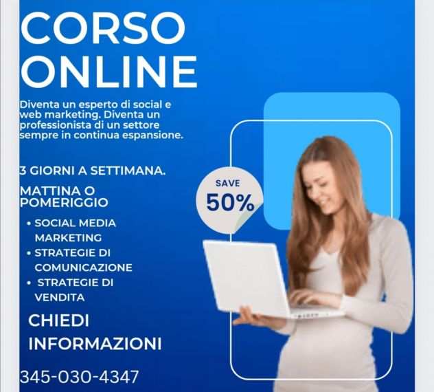 Corso di Social e web marketing