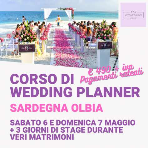 Corso di Wedding Planner 2gg  stage