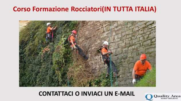 Corso Formazione Rocciatori(IN TUTTA ITALIA)