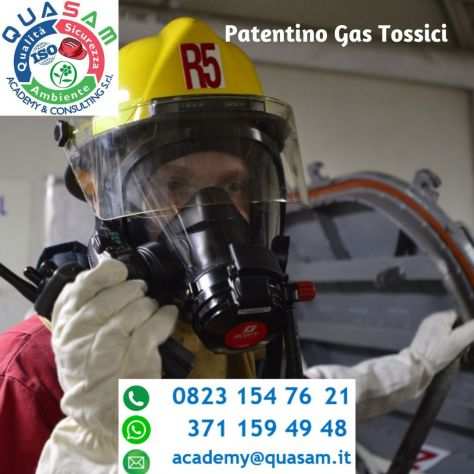 CORSO GAS TOSSICI (PREPARAZIONE ESAME PATENTINO) VIDEOCONFERENZA