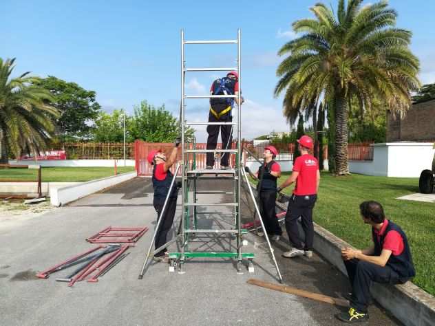 Corso lavorazioni in quota a Romna e Lazio