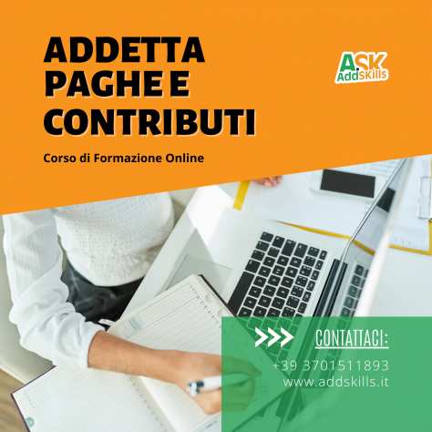 Corso Online Addetta Paghe e Contributi