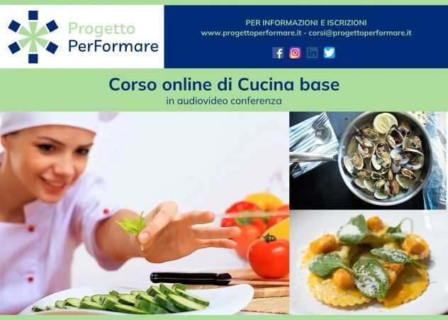 Corso online di cucina base