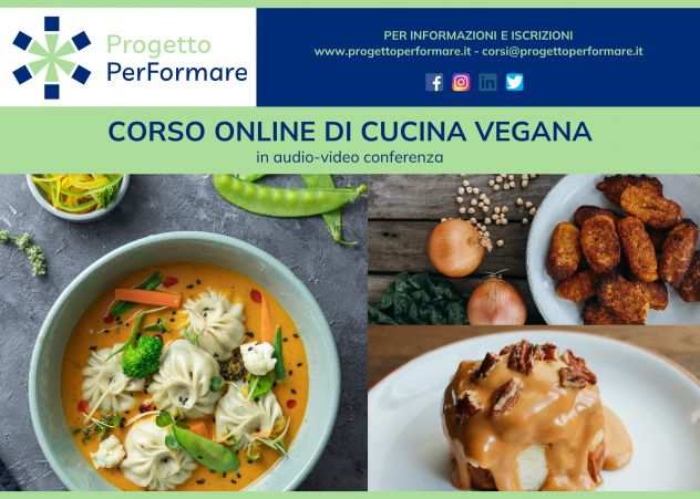 Corso online di cucina vegana