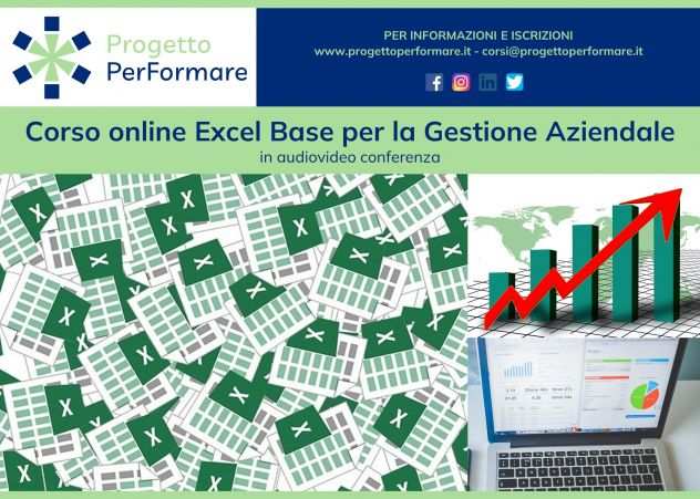 Corso online di excel base per la gestione aziendale