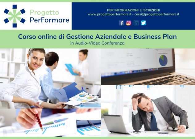 Corso online di gestione aziendale e business plan