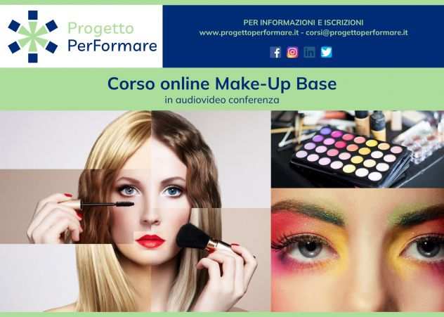 Corso online di make up base