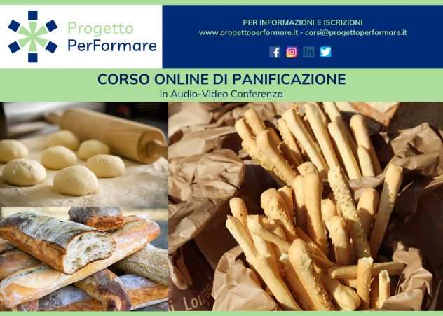 Corso online di panificazione