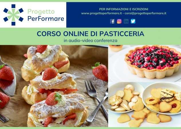 Corso online di pasticceria