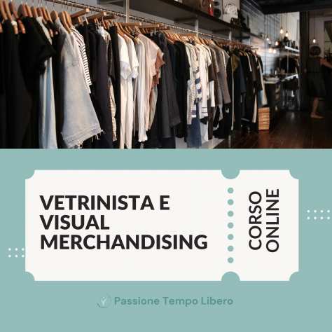 Corso Online di Vetrinista e Visual Merchandising