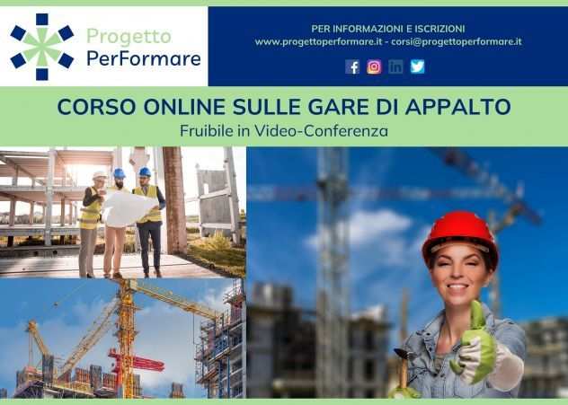 Corso online gare di appalto